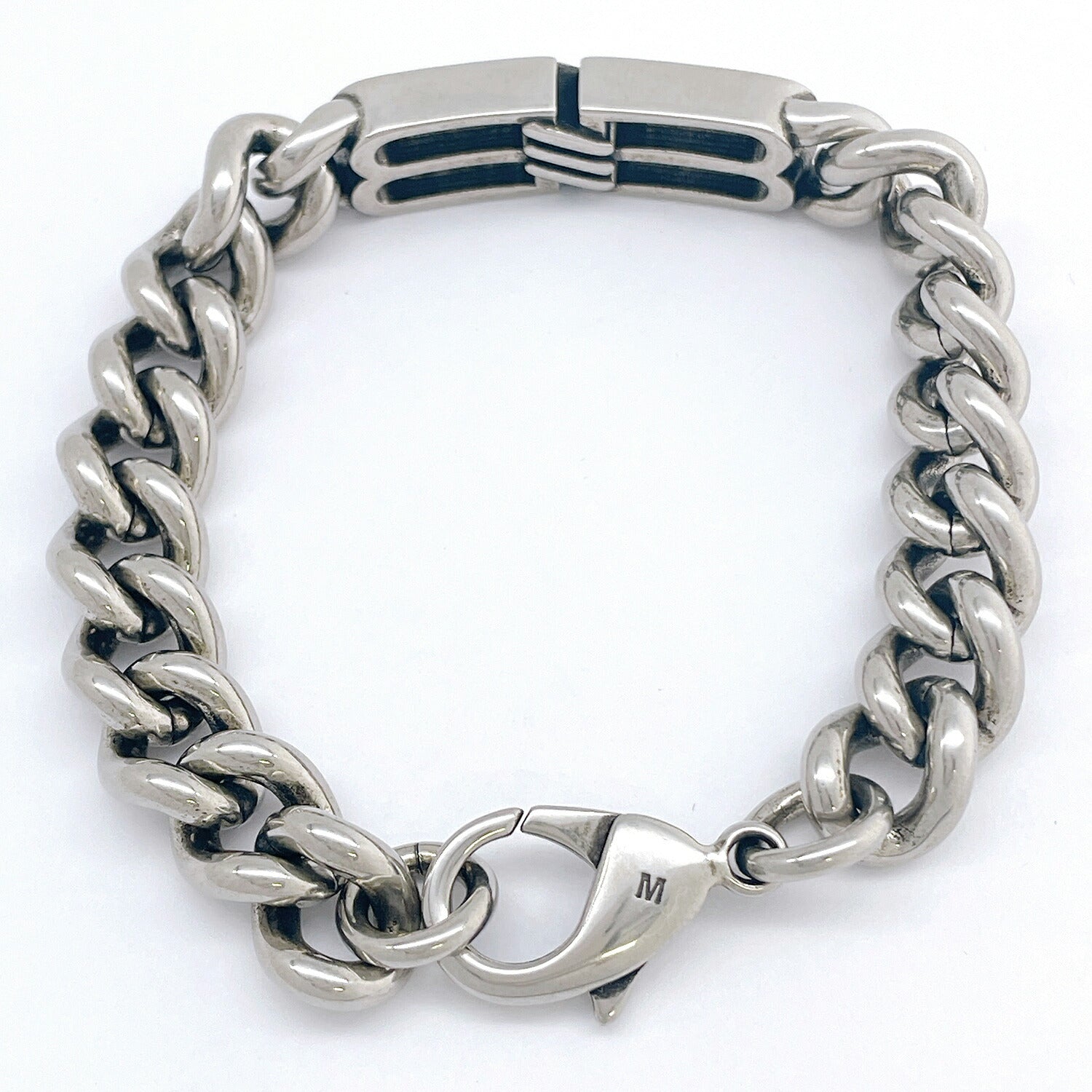 バレンシアガ BALENCIAGA 718493 TZ99I 0911 M BBアイコン リンク