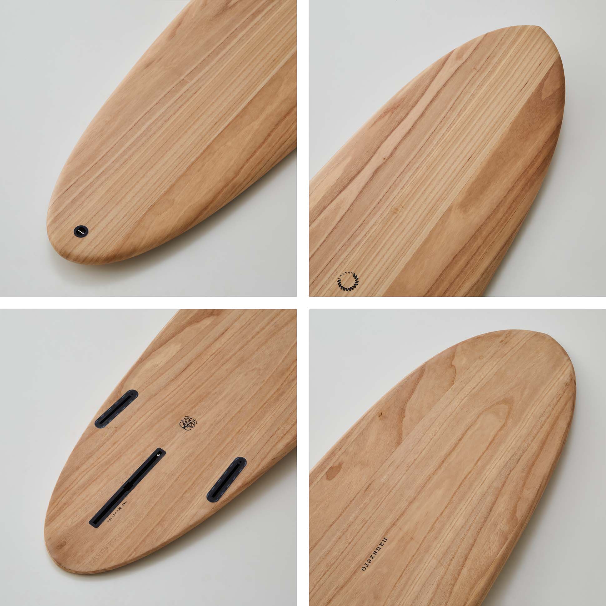 WOOD SKIN SURFBOARD Mini Mal – nanazero US