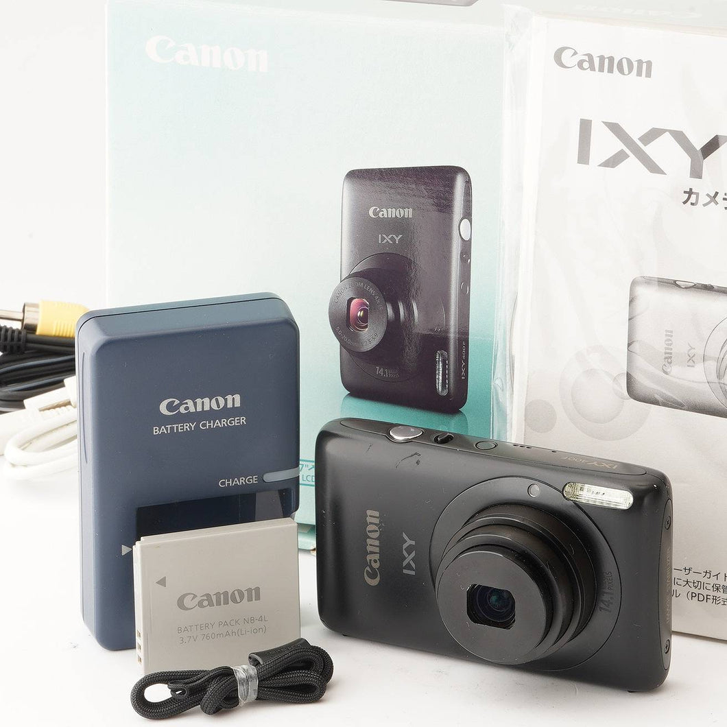 キヤノン Canon IXY 400F ブラック – Natural Camera / ナチュラルカメラ