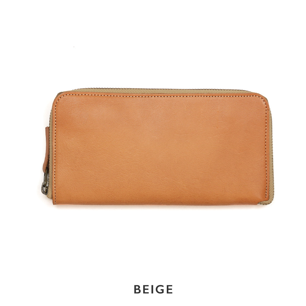 ラウンドファスナーロングウォレット】栃木レザー NC3739｜Native