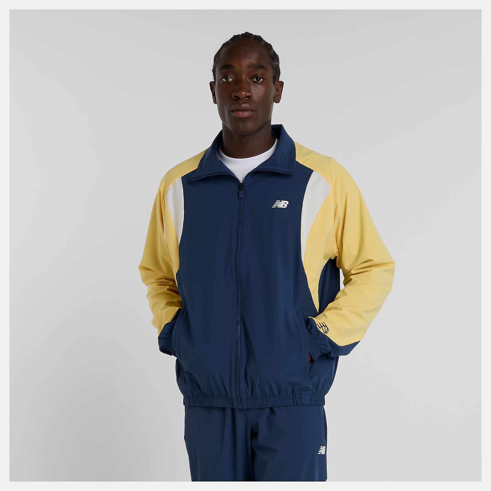 NB公式アウトレット】 Hoops ウーブントラックジャケット ｜【NB公式