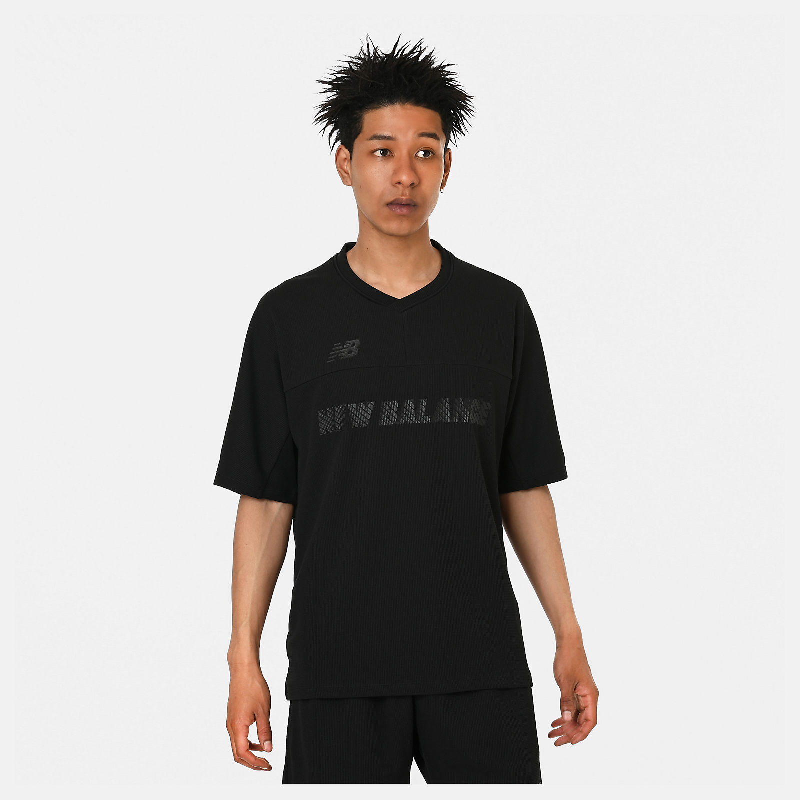 Black Out ポリワッフルショートスリーブシャツ｜ニューバランス公式