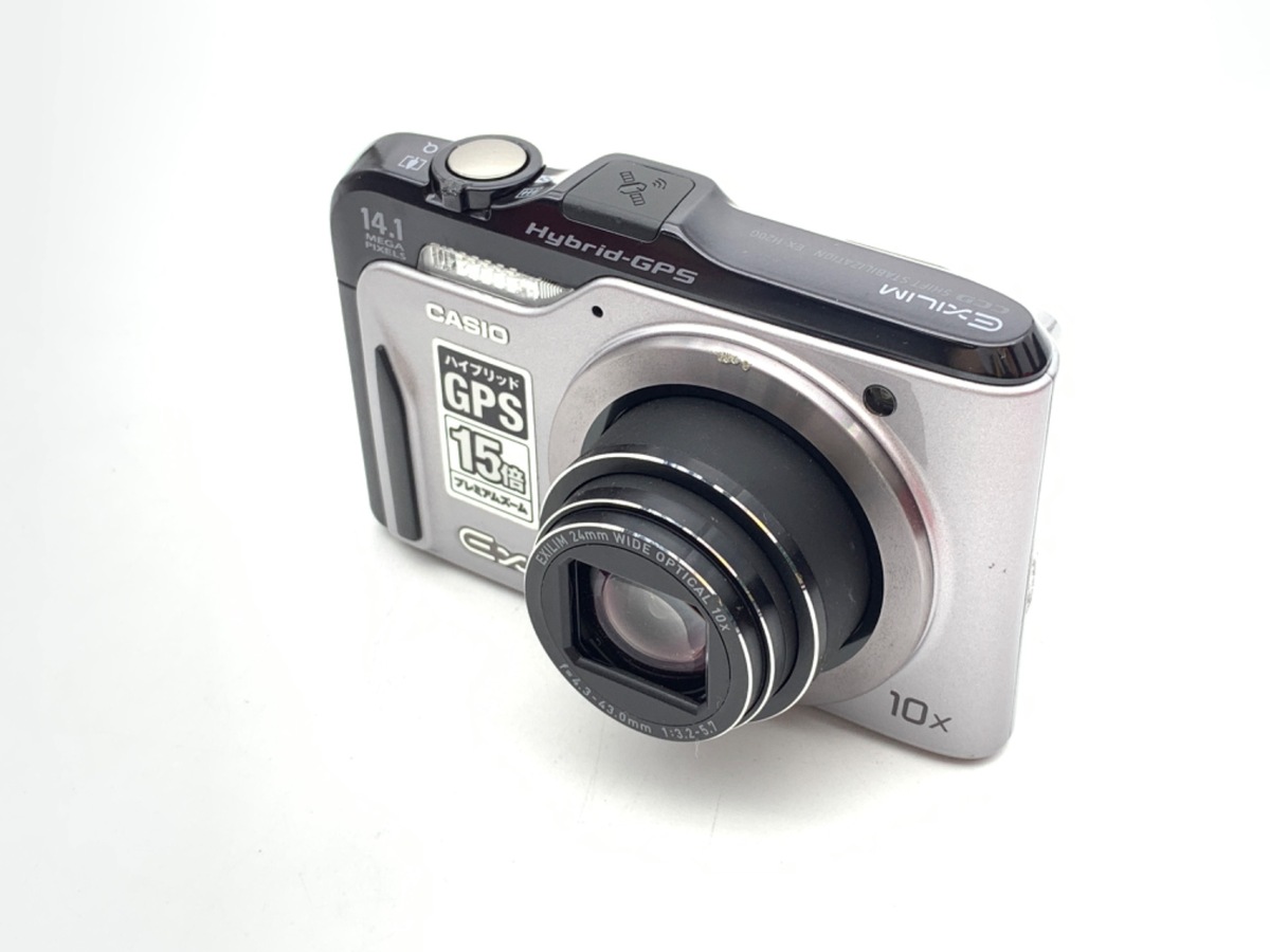 中古：B(並品)】カシオ EXILIM EX-H20G シルバー | 2443801349417