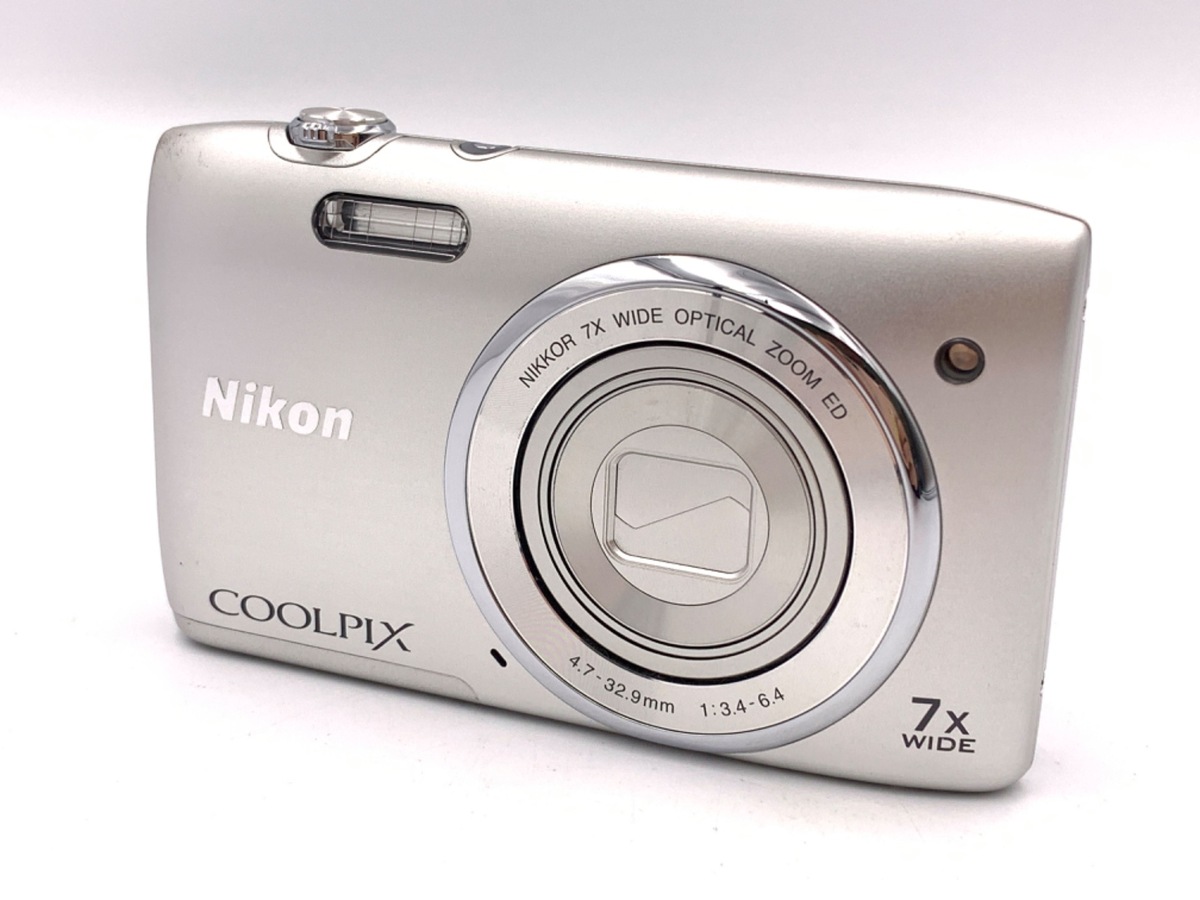 中古：AB(良品)】ニコン COOLPIX S3400 シルバー | 2449450037484