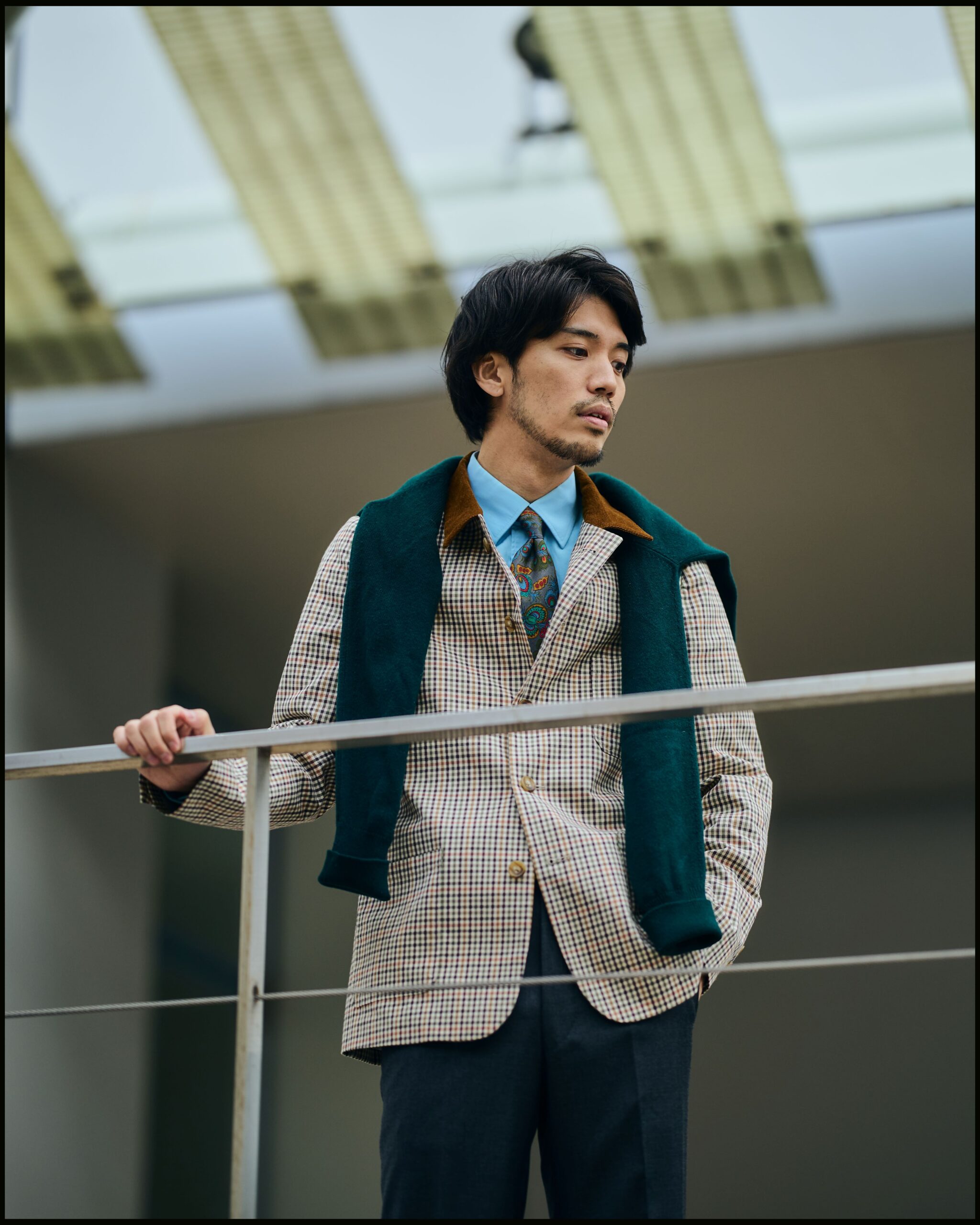 NEJI pour Bon Vieux』GUN-CLUB CHECK COVER ALL - NE JI