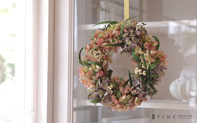 ル リアン｜玄関 飾り 壁 北欧 プリザーブドフラワー 敬老の日 2025