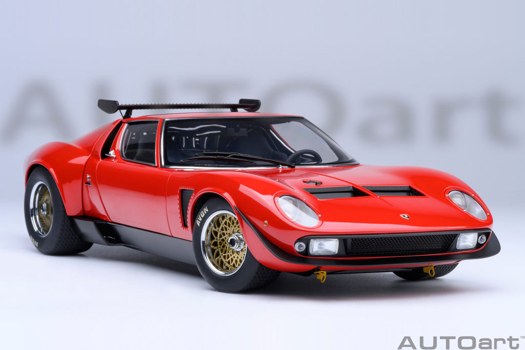 1/18 AUTOART 79171 Lamborghini Miura Jota SVR (Red) – Network