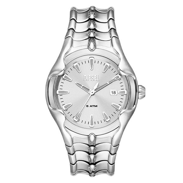 Diesel VERT DZ2185 クォーツ メンズ(シルバー): DIESEL - チック