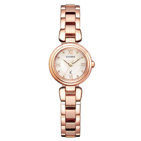 xC mizu collection EW5572-56W ソーラー レディース(ピンクゴールド