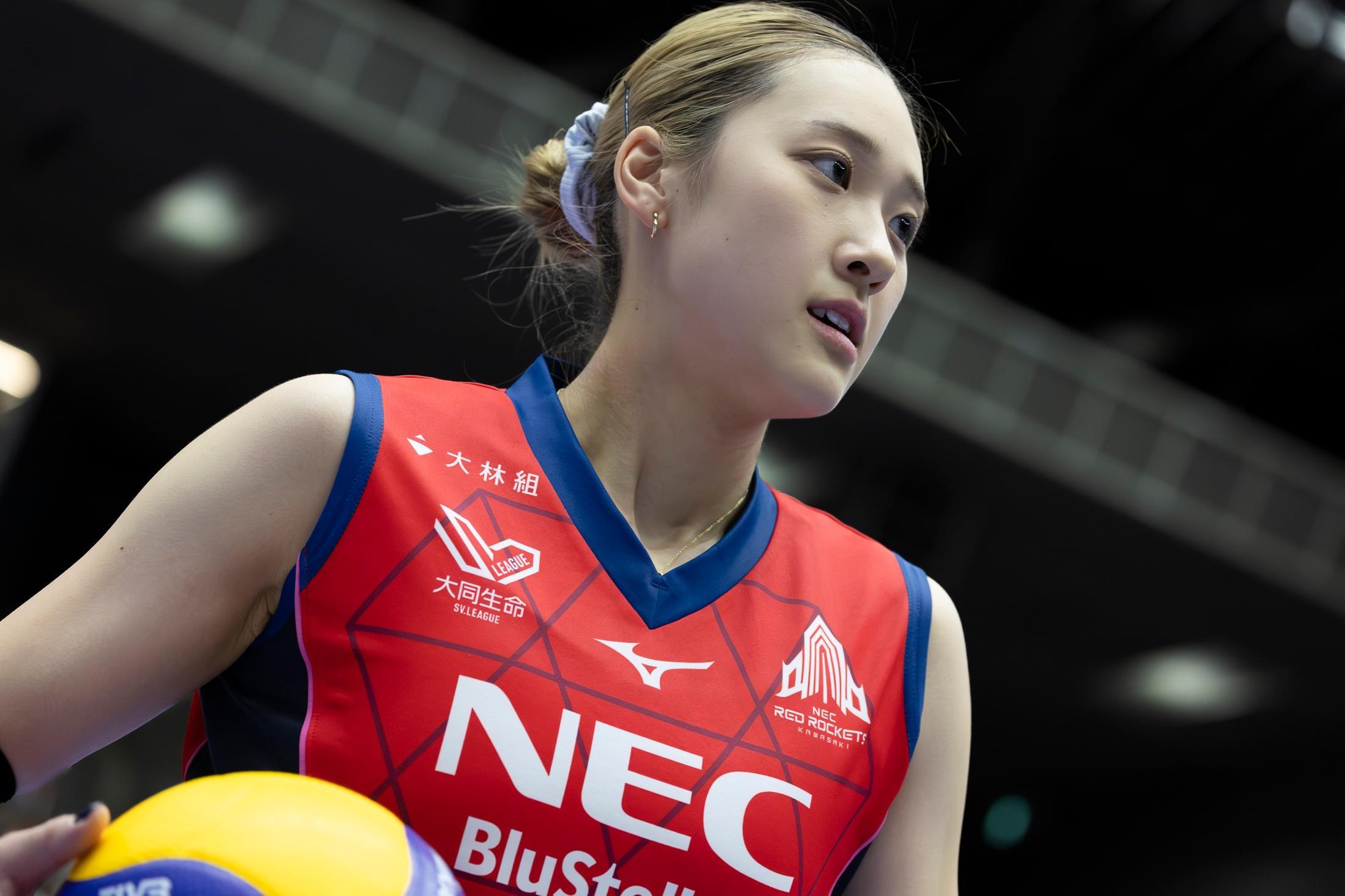 バレー】NECレッドロケッツ川崎・佐藤淑乃「絶対負けたくない気持ちが