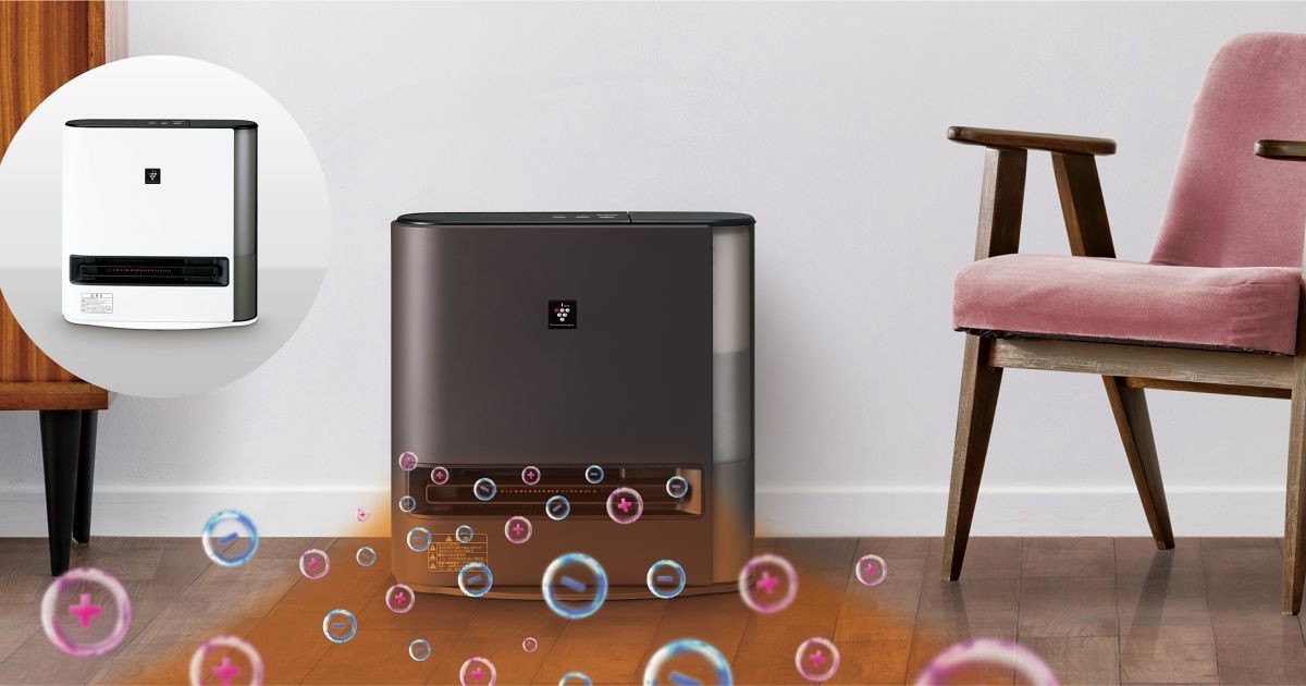 シャープ、しっかり温風＆加湿の新型セラミックファンヒーター | マイ