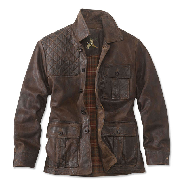 Rugged and Iconic: Coronado American Bison Leather Jacket - Orvis News