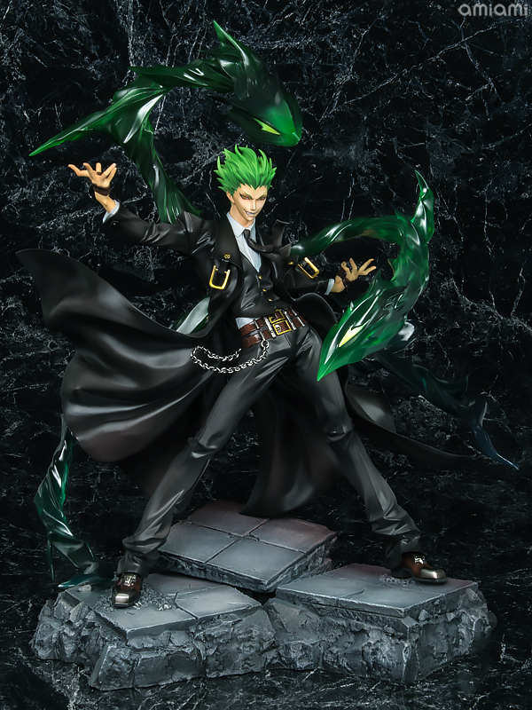 フォトレビュー】【あみあみ限定特典】『BLAZBLUE』 ハザマ 1/8 完成品