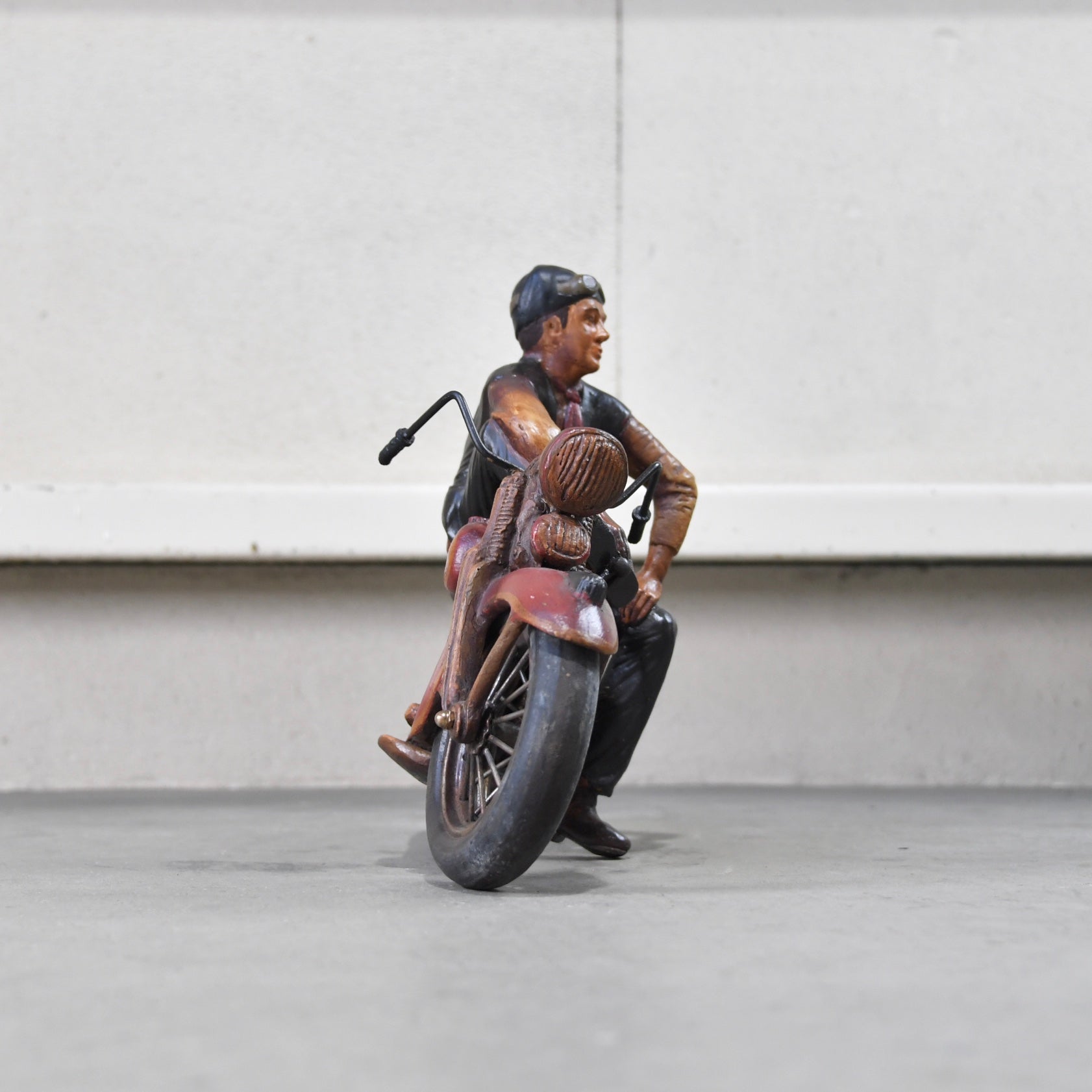 Harley Davidson Resin sculpture Motorcycle object America vintage