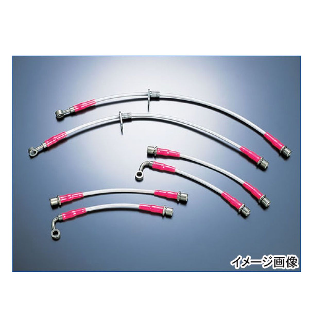 STI ステンレスメッシュブレーキホースセット ST2655066000 スバル