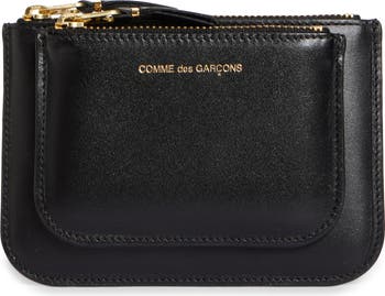 Comme des Garçons Wallets Outside Pocket Two-Compartment Leather