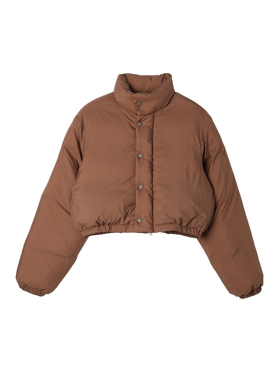 short balloon down jacket – NKNIT
