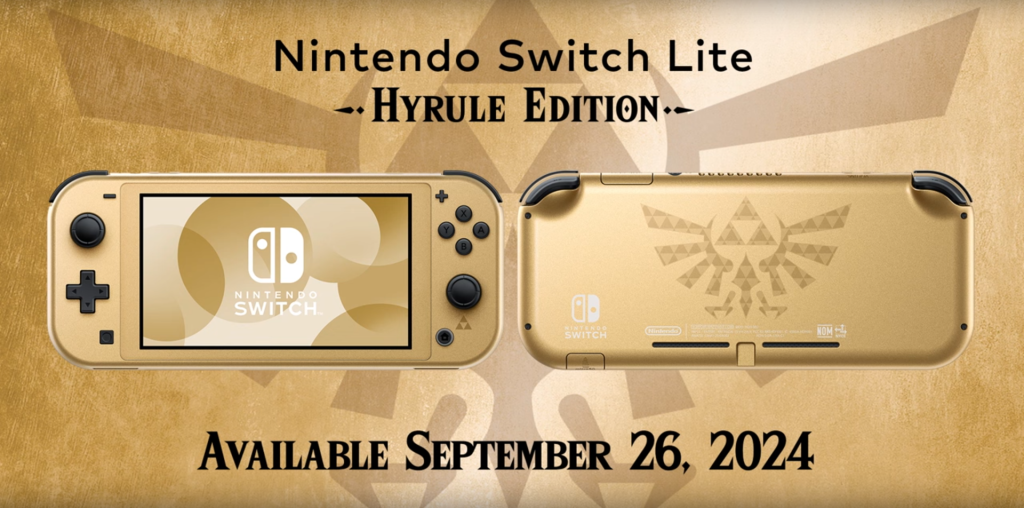 Check out the stunning new Nintendo Switch Lite: Hyrule Edition