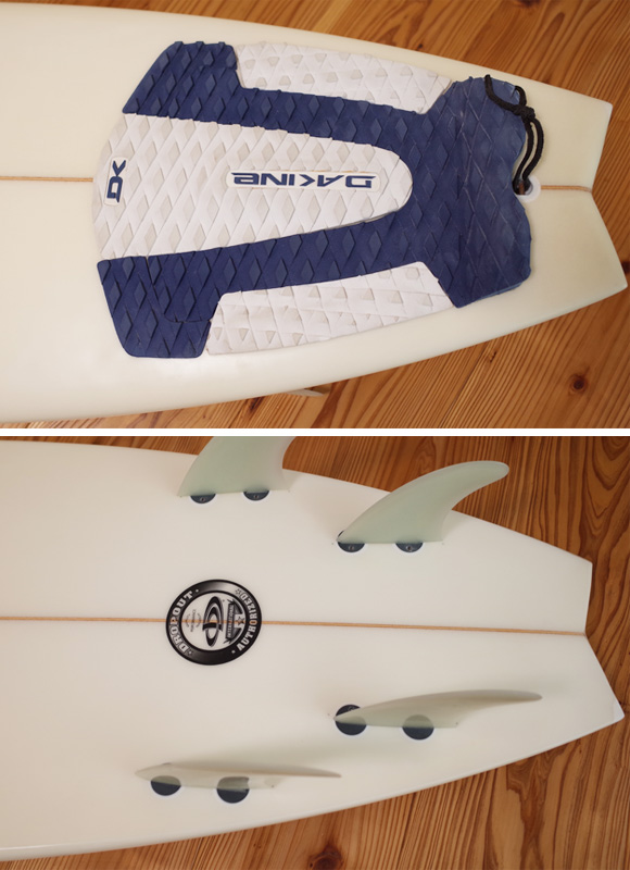 DROPOUT ドロップアウト + LSD 中古ショートボード 6`0 FAT QUAD (No