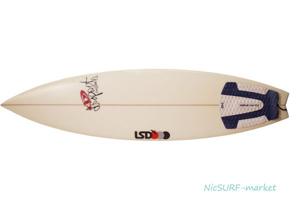 DROPOUT ドロップアウト + LSD 中古ショートボード 6`0 FAT QUAD (No