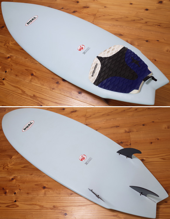 DUAL Surfboard EPS 中古ショートボード 5`11 マスターワークス製 (No