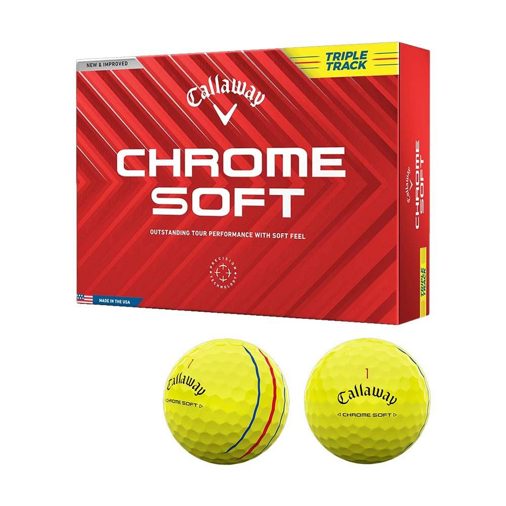 キャロウェイ Callaway CHROME SOFT トリプル・トラック ボール