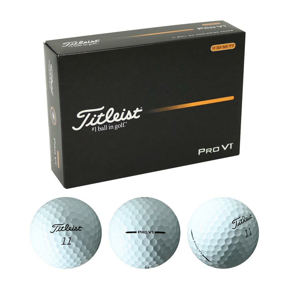 タイトリスト Titleist （オウンネームサービス）Pro V1 ボール