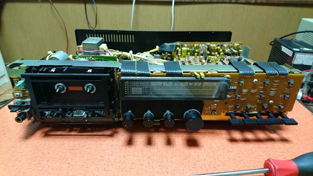 A&D GX-Z9000 の修理（フルオーバーホール） | スーパーカセッターズ