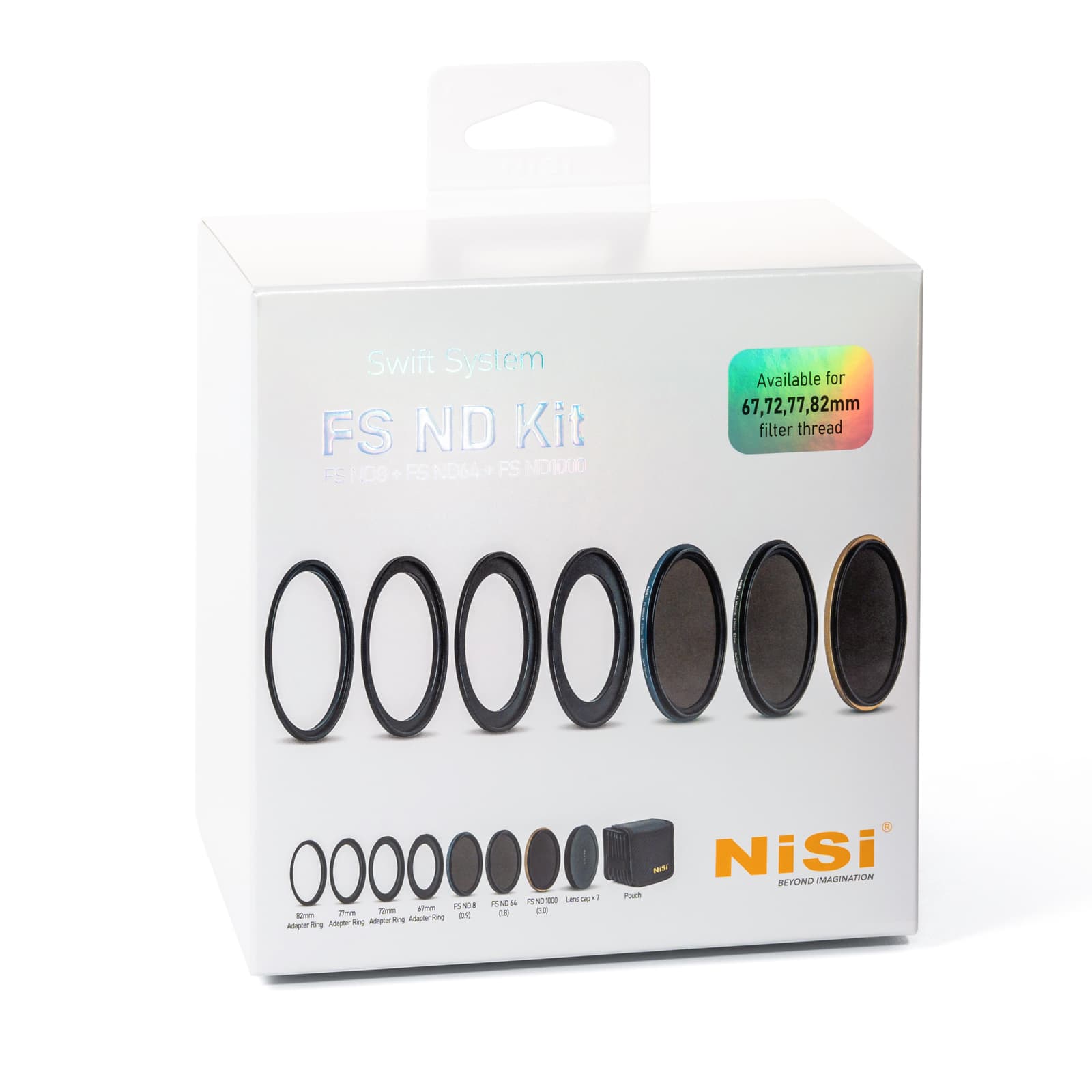 SWIFT FS NDキット(8+64+1000) | NiSi レンズフィルター