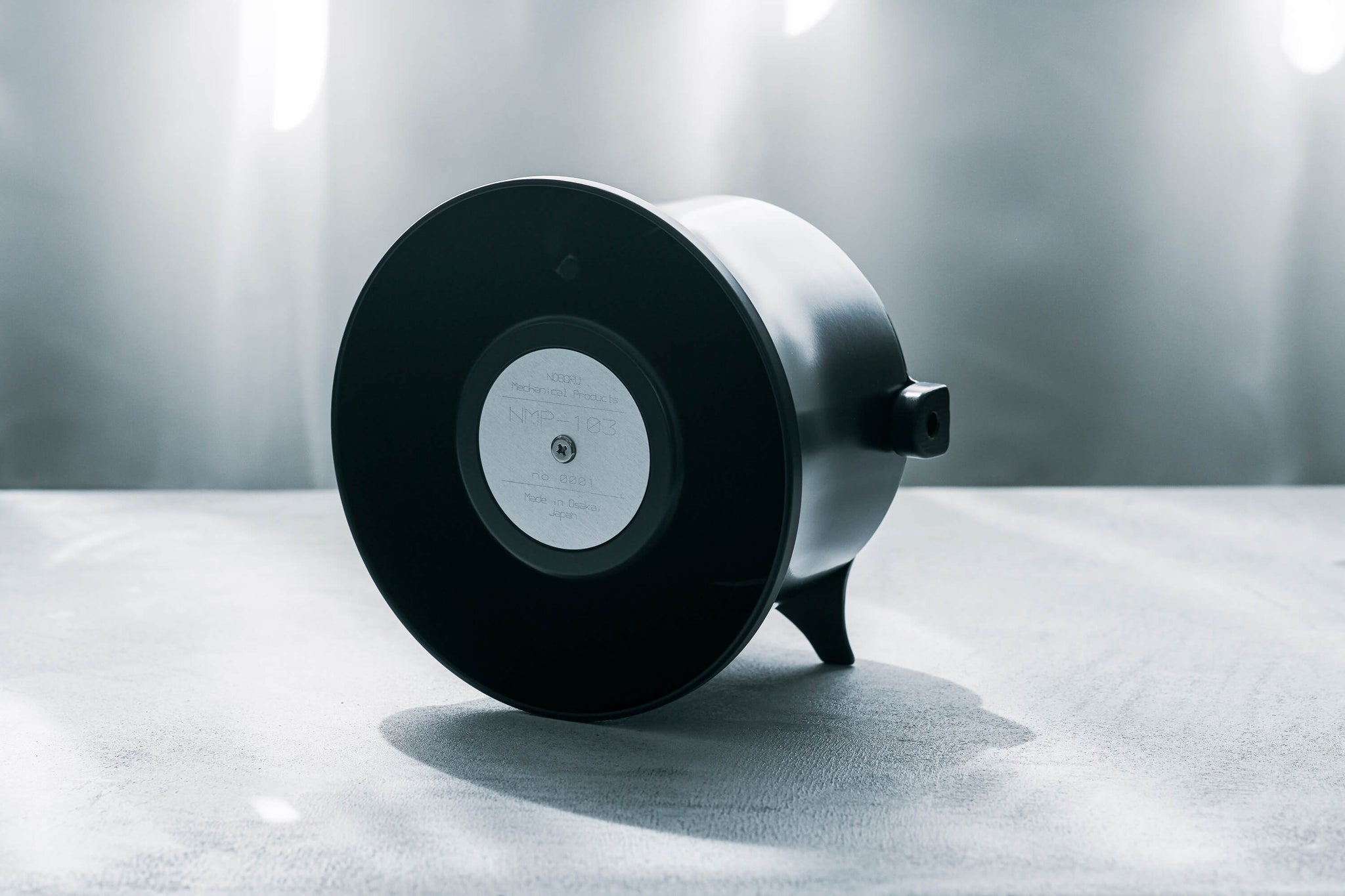 スタックアンプ/金属製ホーンスピーカー型【ブラック】 | ノボル電機製作所