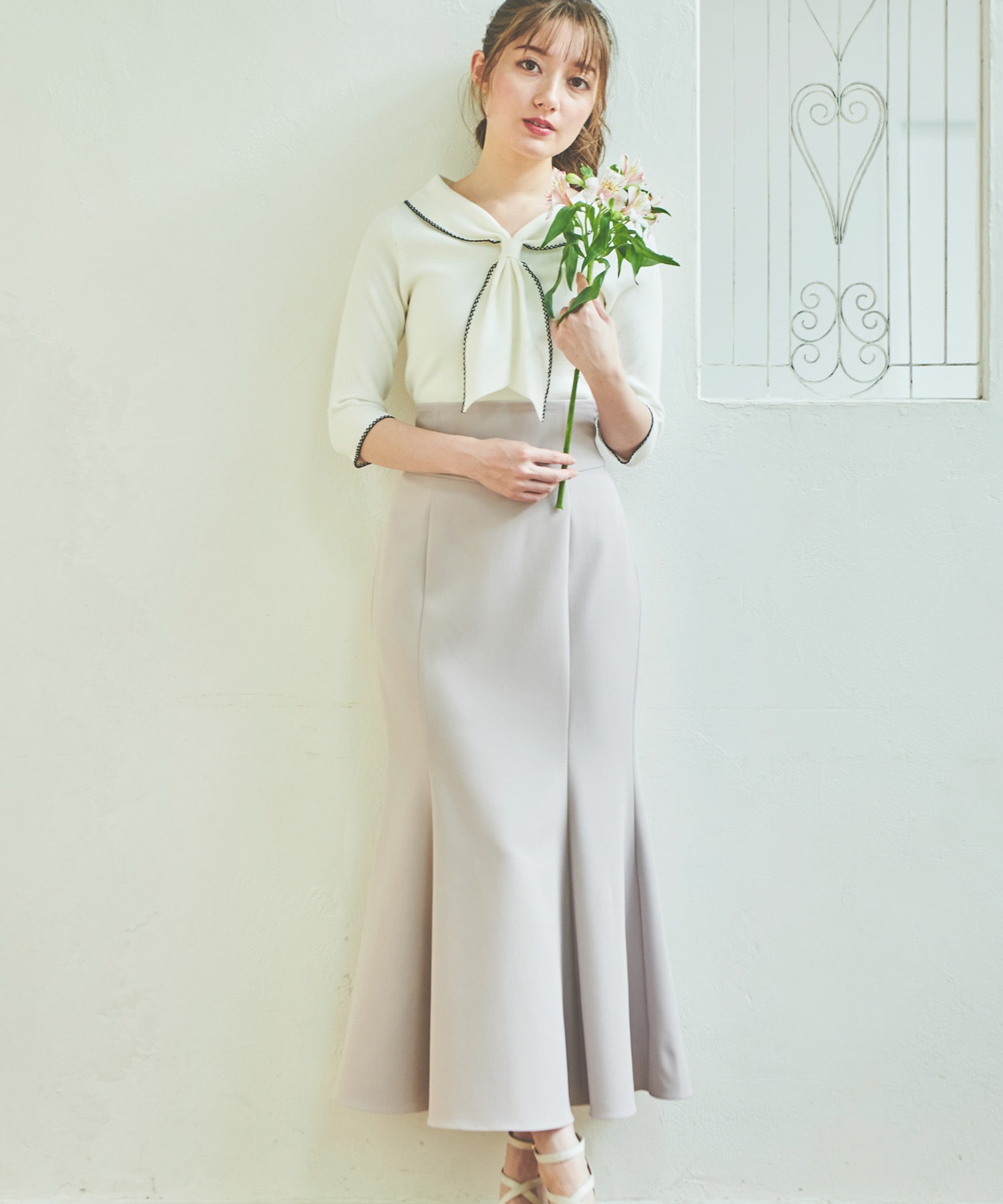 ワイドウエストマーメイドスカート | タイトスカート | NOELA OFFICIAL