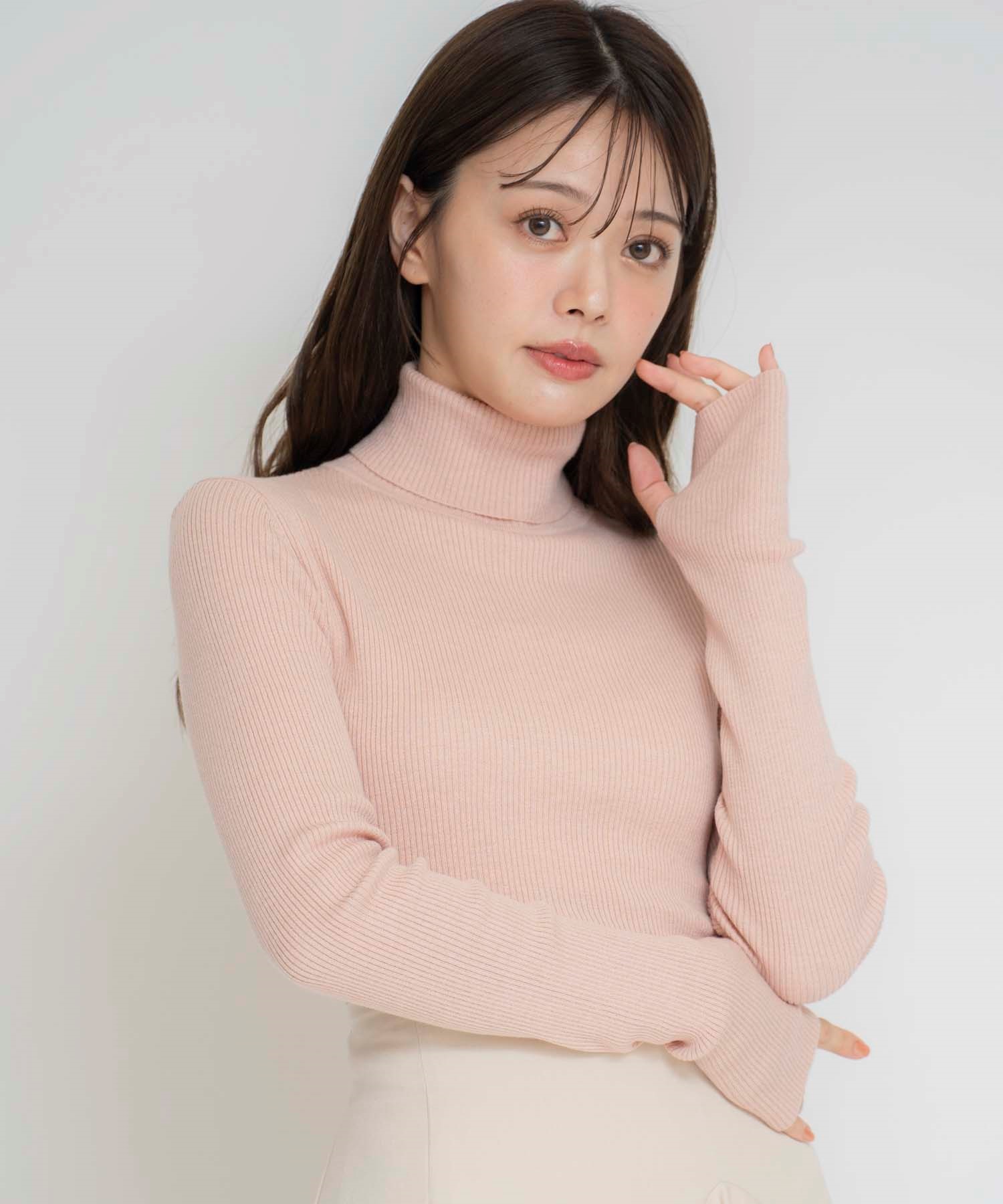 ロングスリーブウールタートルニット | ニット | NOELA OFFICIAL WEB STORE