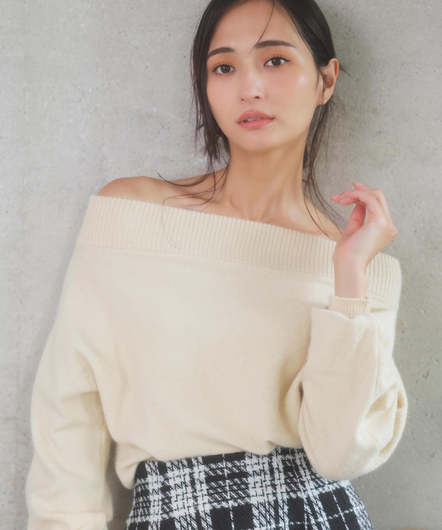 ラクーンブレンドオフショルニット | ニット | NOELA OFFICIAL WEB STORE