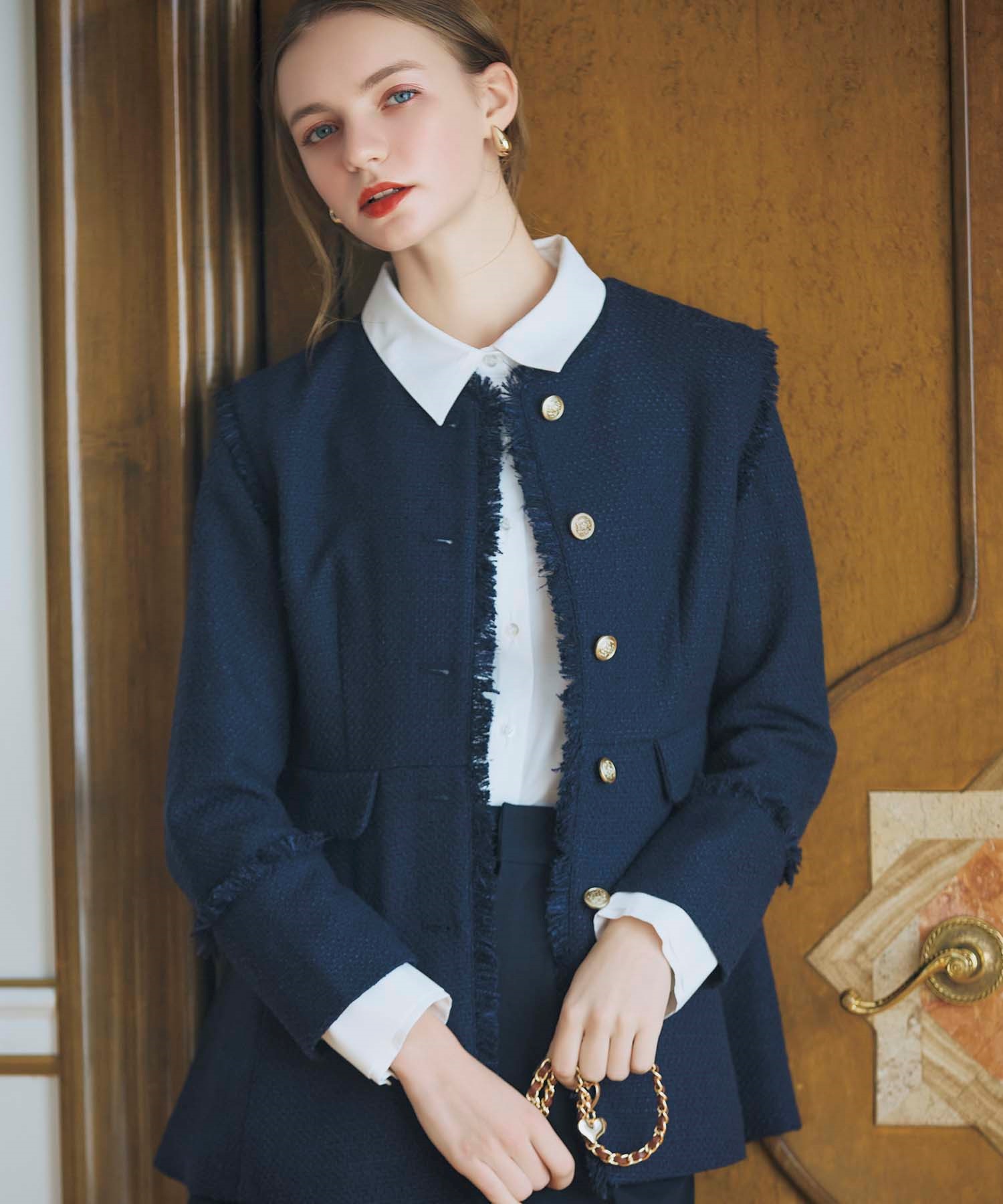 2WAYツイードジャケット | ジャケット | NOELA OFFICIAL WEB STORE