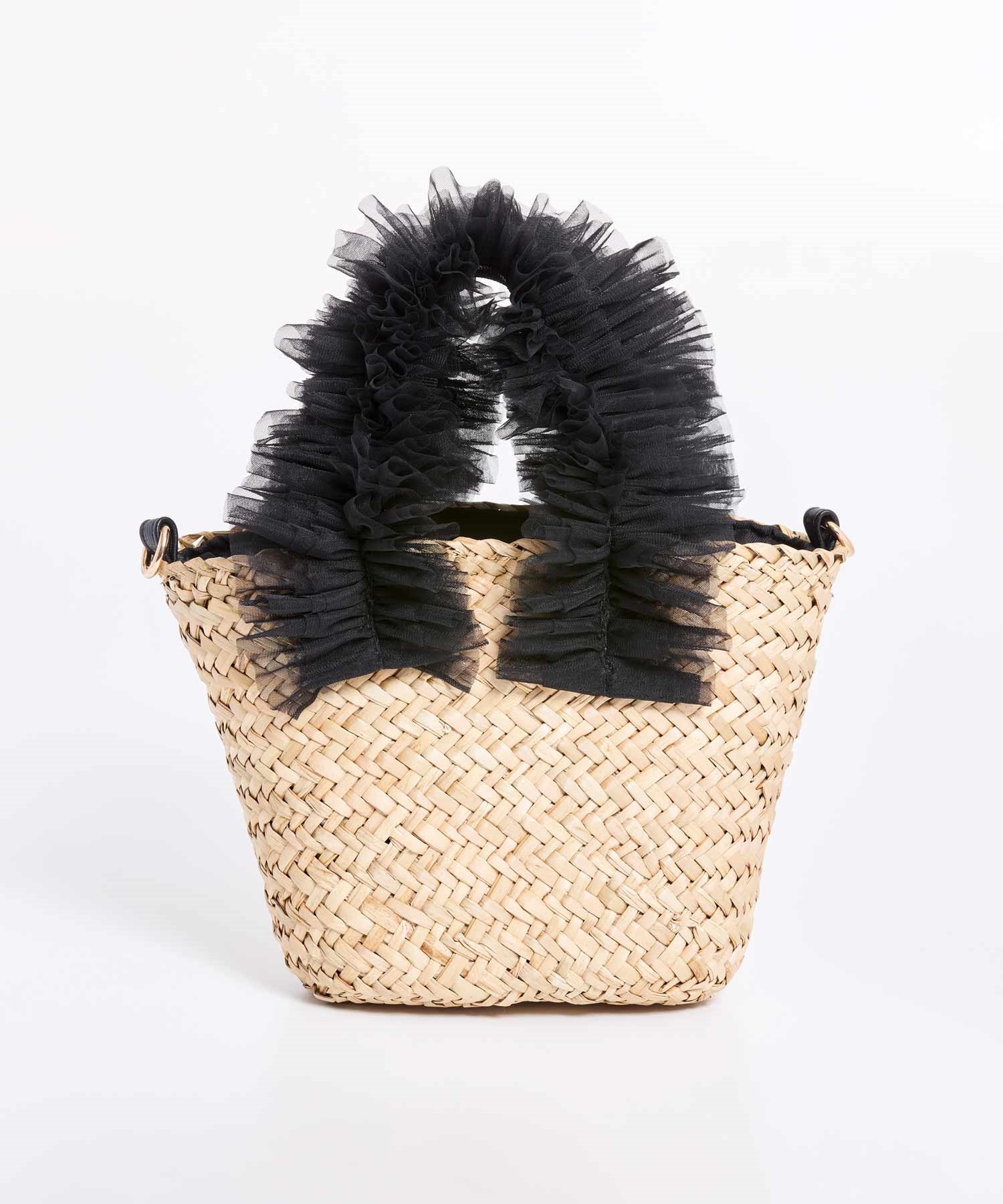 チュールハンドルかごバッグ | バッグ | NOELA OFFICIAL WEB STORE