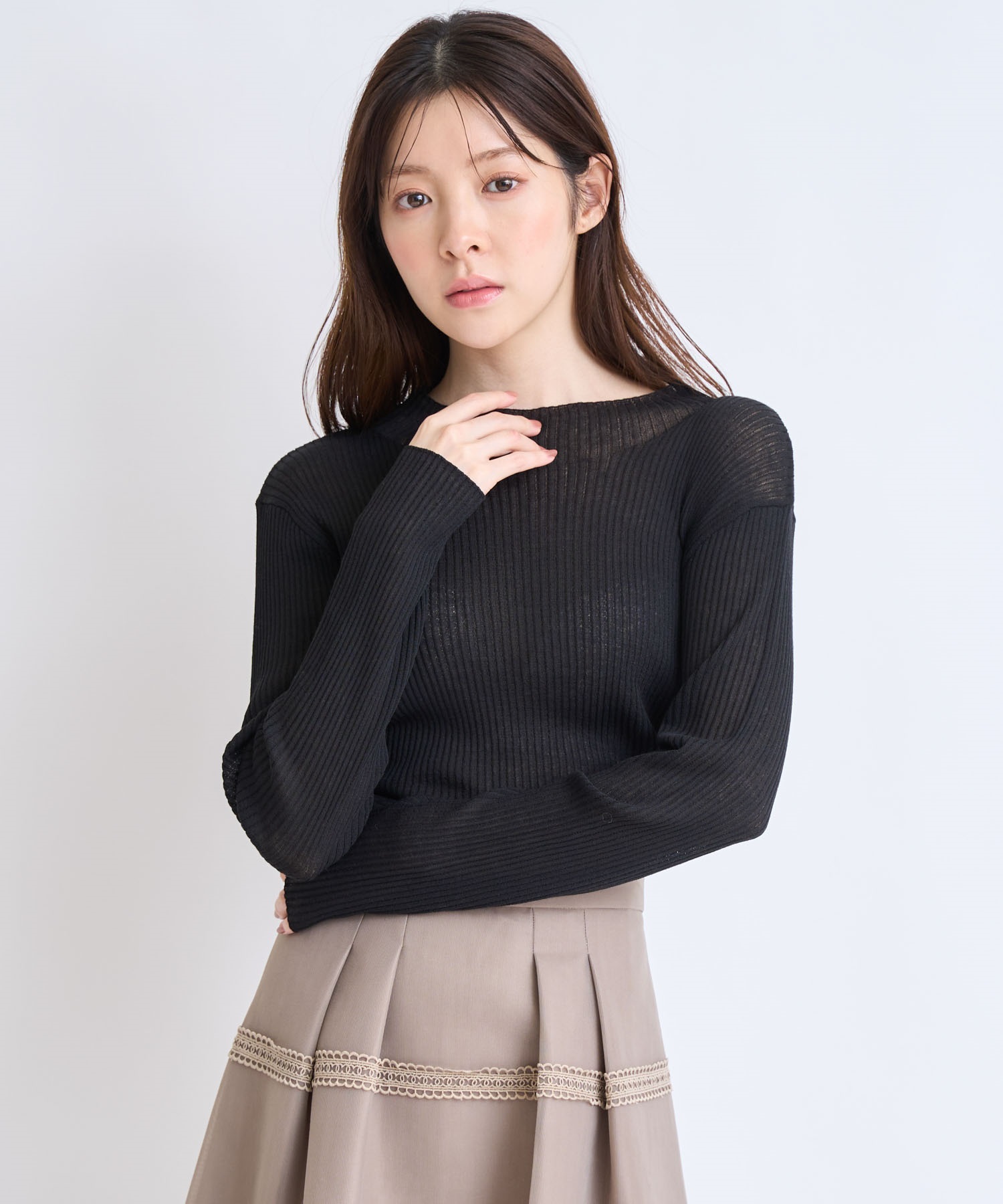 シアーハイネックニット | ニット | NOELA OFFICIAL WEB STORE