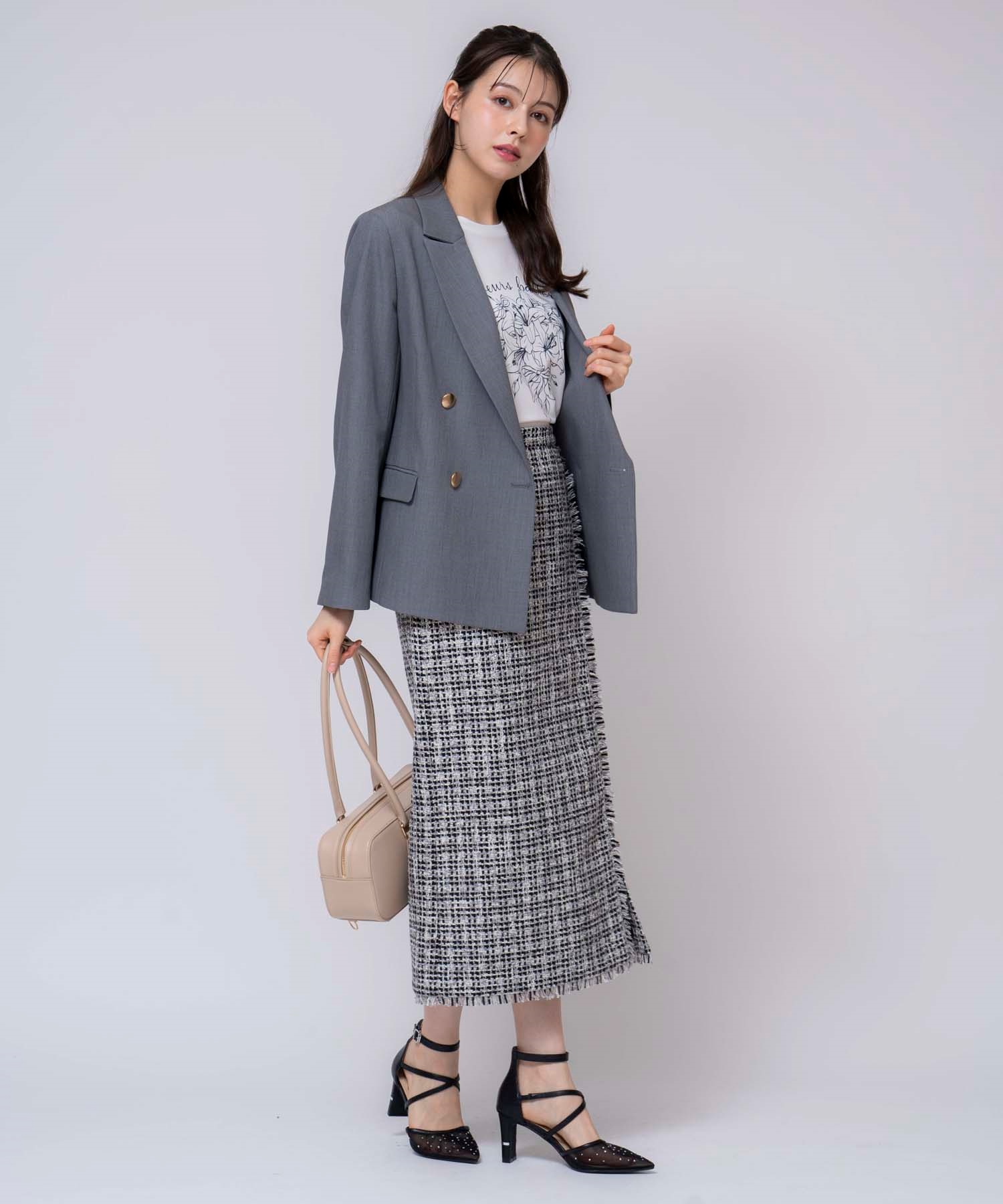 ツイードペプラムセットアップ | セットアップ | NOELA OFFICIAL WEB STORE