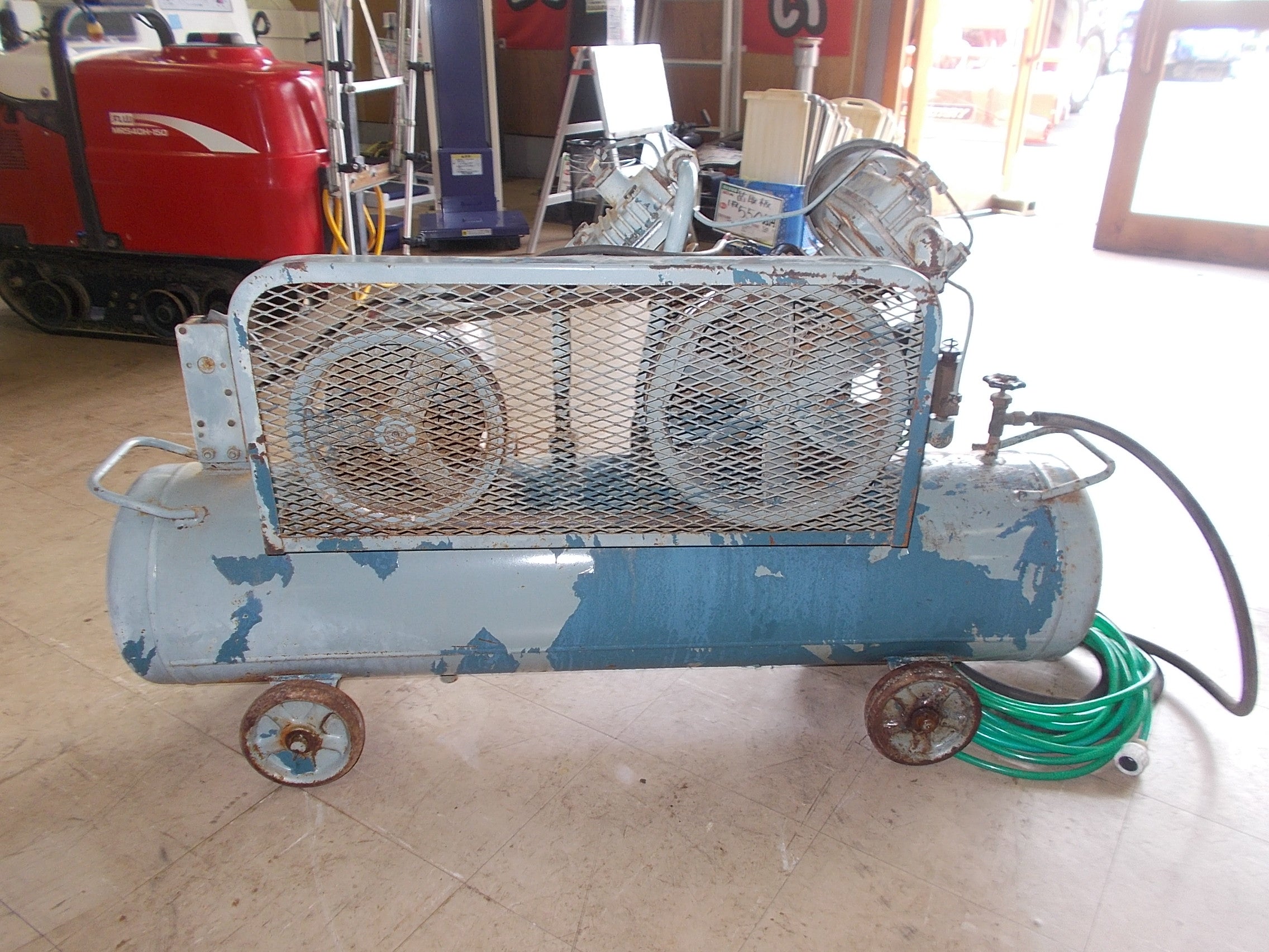 日立 中古 コンプレッサー 2.2U-7T – 農キング