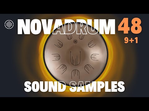 Nova 48 'Gold' Steel Tongue Drum – Handmade in Ukraine, Premium