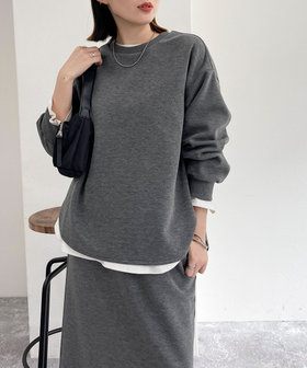 セットアップ対応》ダンボールニットプルオーバー（4-0021-5-23-003