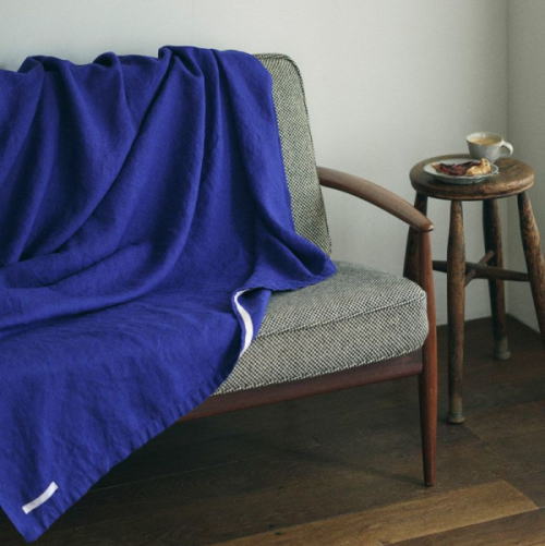 fog linen work(フォグリネンワーク)リネンブランケット イリス | 山口