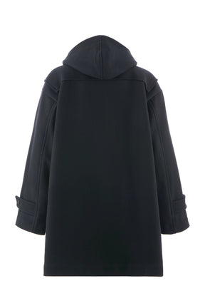 SAINT Mxxxxxx DUFFLE COAT/HOODED / BLK - NUBIAN ヌビアン