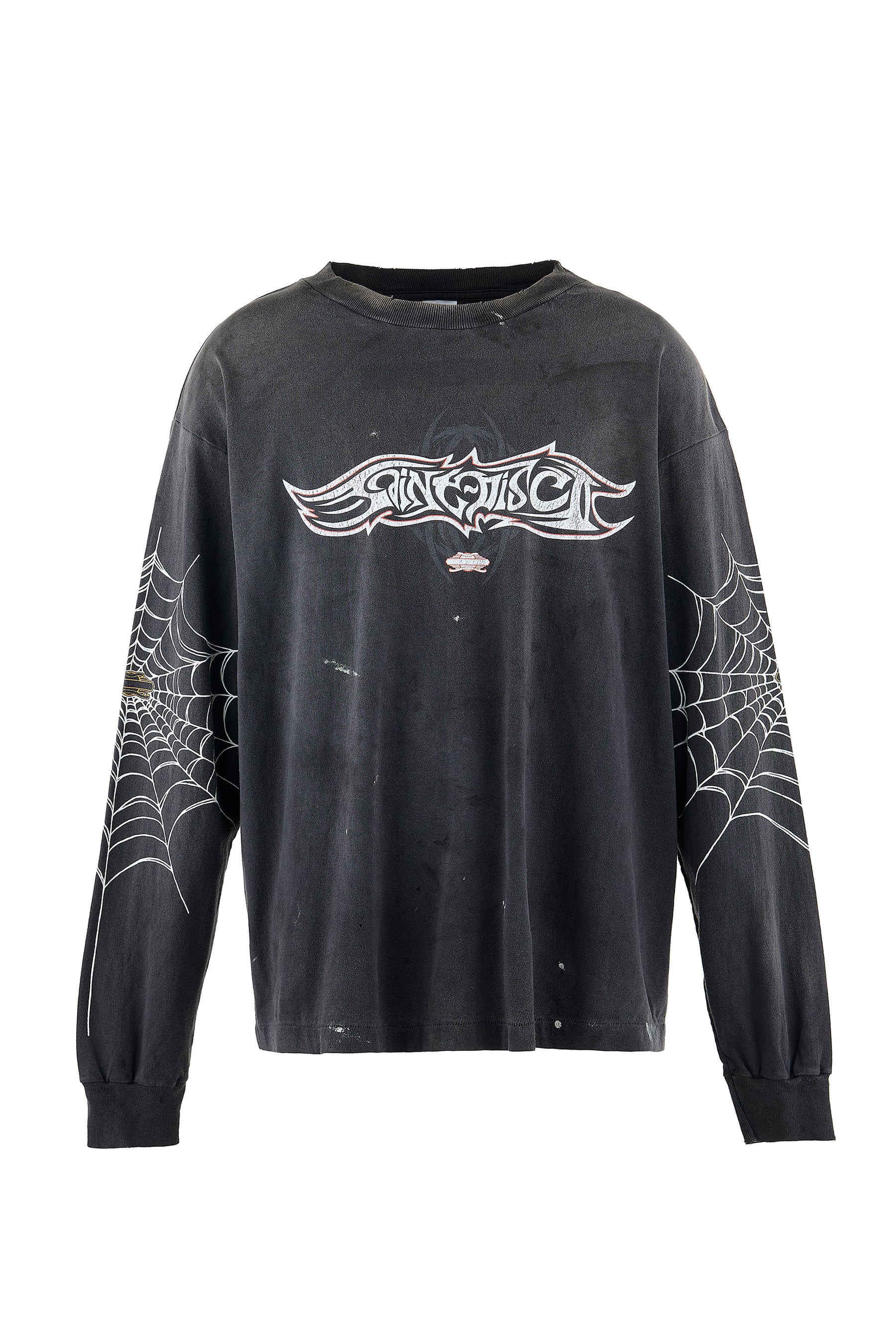 SAINT Mxxxxxx × TEFLON DISCO SS25 ML_LS TEE/INSANITY / BLK - NUBIAN