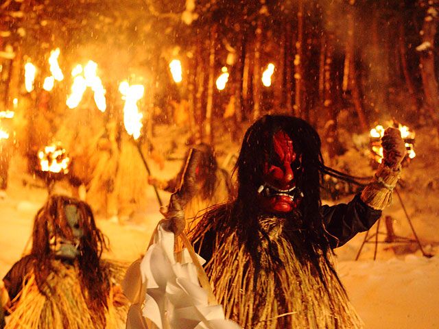 なまはげ柴灯まつり | 男鹿のみどころ | 男鹿なび