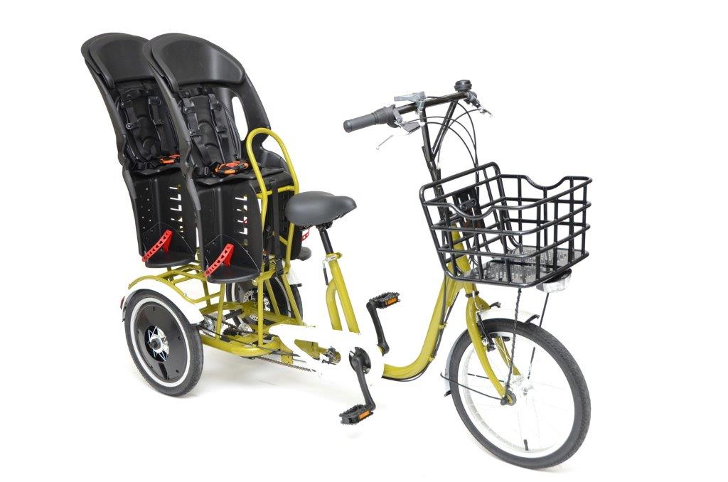 幼児2人同乗用三輪自転車「ふたごじてんしゃ」新発売 | OGK技研株式会社