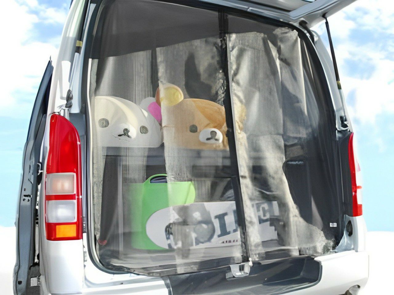 200系ハイエース ロングボディハイルーフ ロータス 防虫ネット