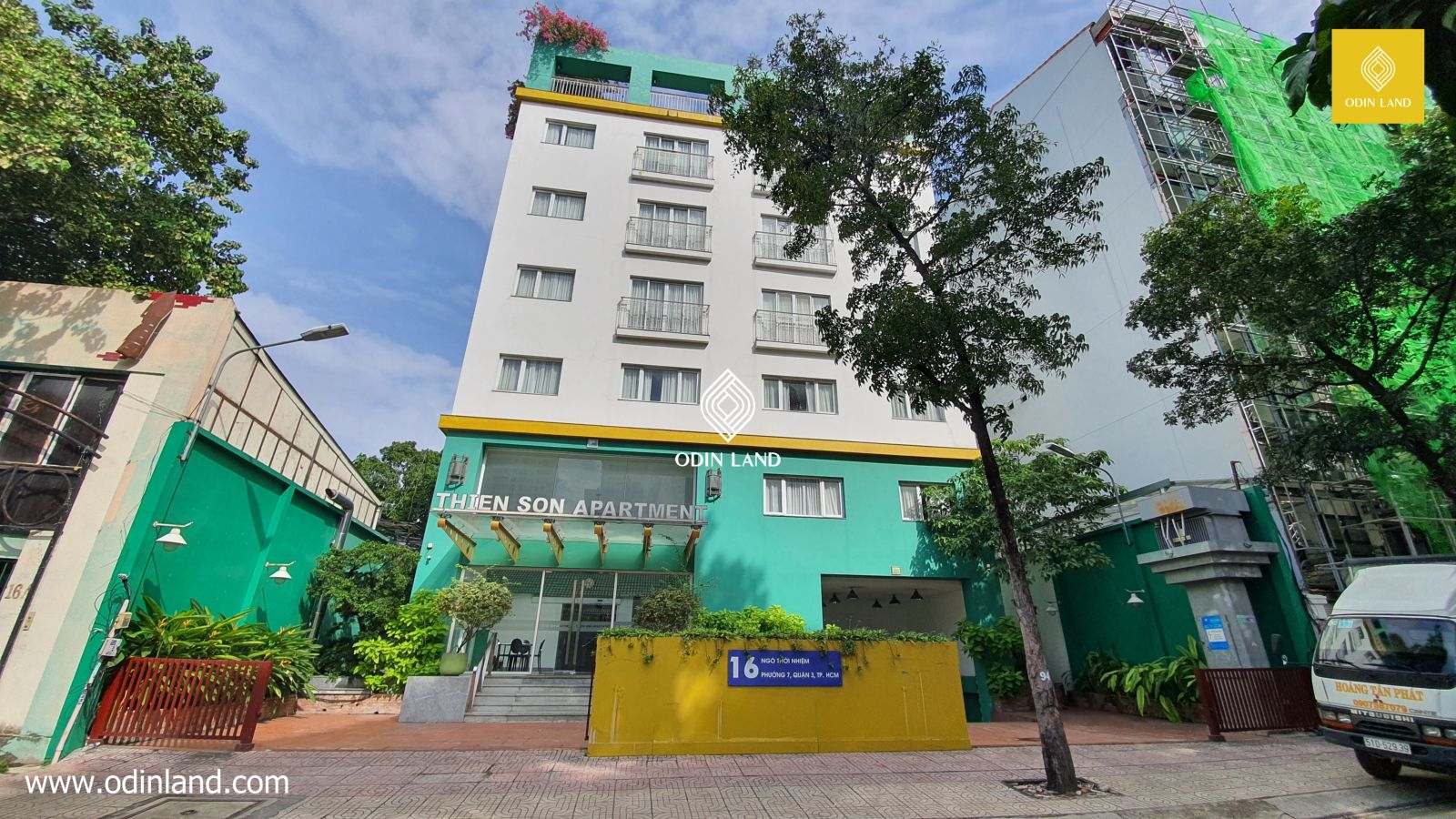 Tòa nhà Thiên Sơn Building | 16 Ngô Thời Nhiệm, Quận 3, HCM ✓