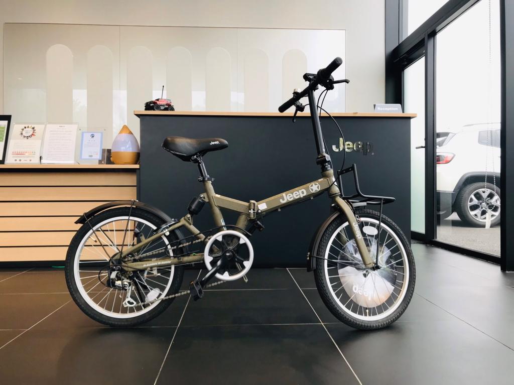 自転車、折りたたみました！｜ジープ水戸スタッフブログ｜Jeep