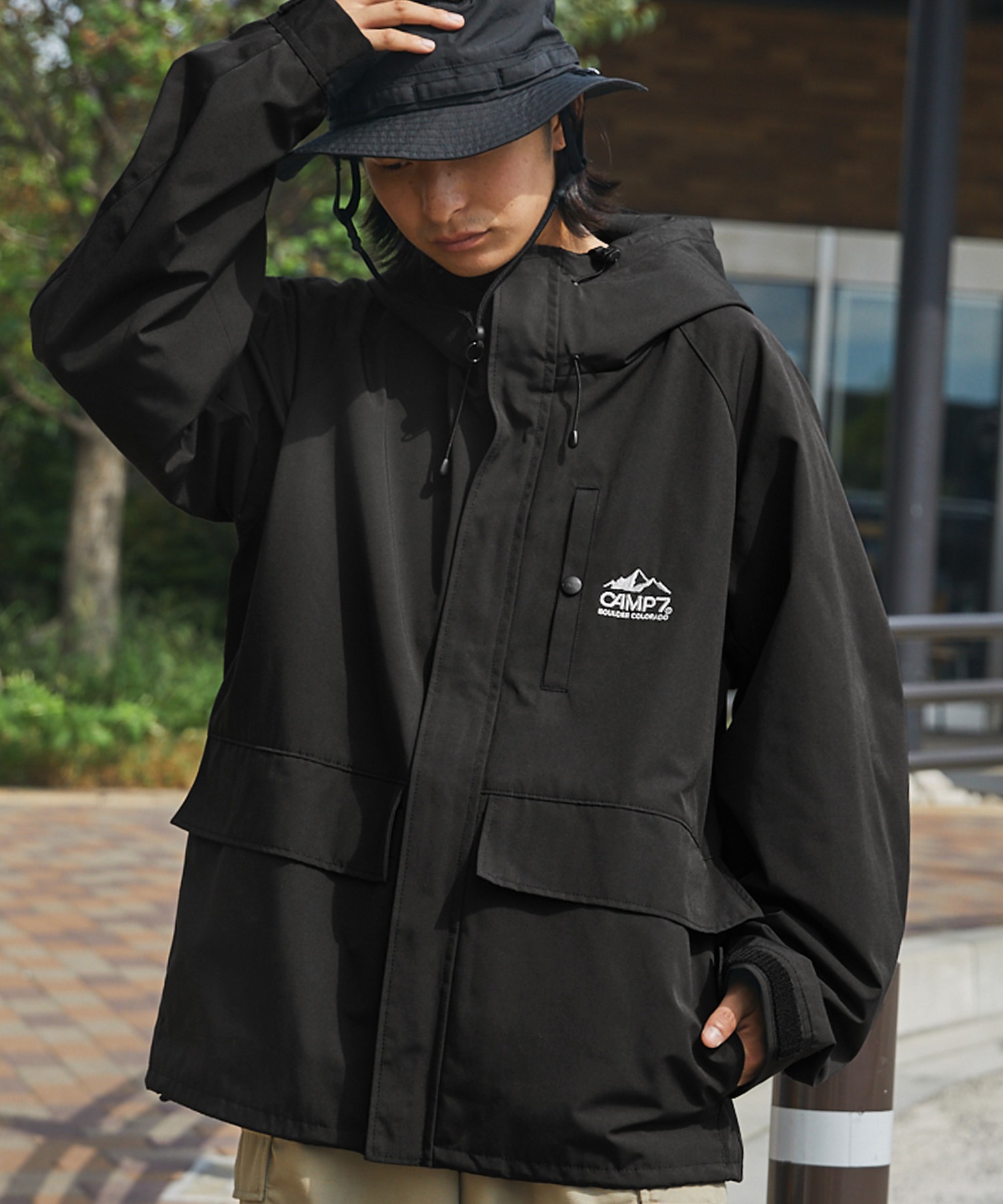 CAMP7】2レイヤー耐水/透湿マウンテンパーカー MONO-MART│MONO-MART
