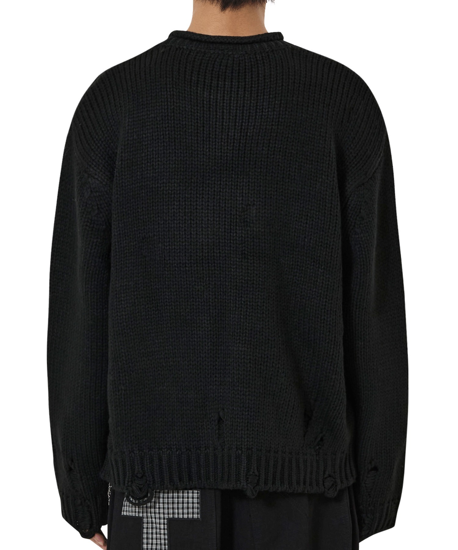 OY/オーワイ』DOLLY DESTROYED KNIT/ドリー デストロイド ニット OY│A